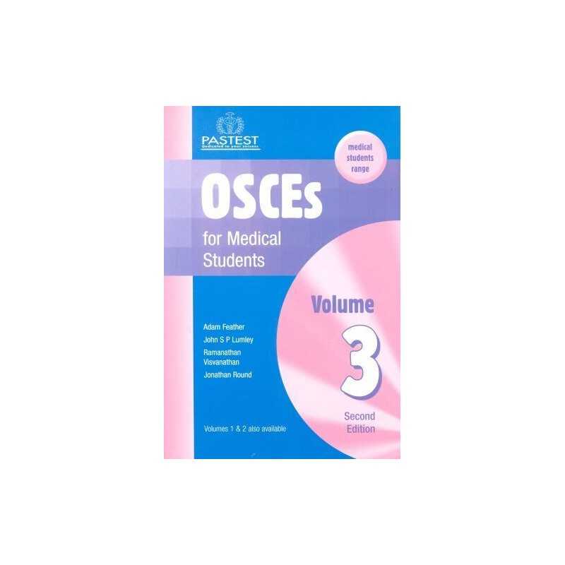 OSCEs for Medical Students: v. 3 by Ramamathan Visvanathan Paperback Book The