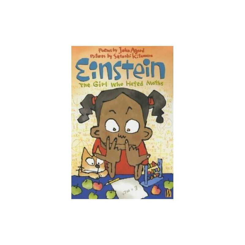 Einstein, the Girl Who Hated Maths (Poems) by Agard, John Hardback Book The