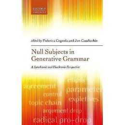 Null Subjects in Generative Grammar - 9780198815853