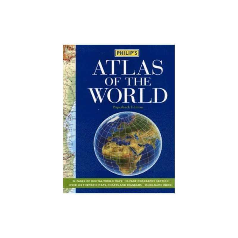 Atlas Of World Pb 1997 054007540X by Philips Maps Book