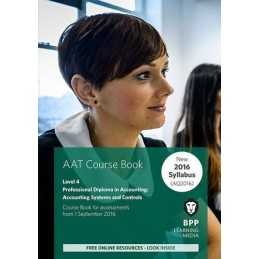 AAT Accounting Systems & Controls: Coursebook by BPP Learning Media Book The