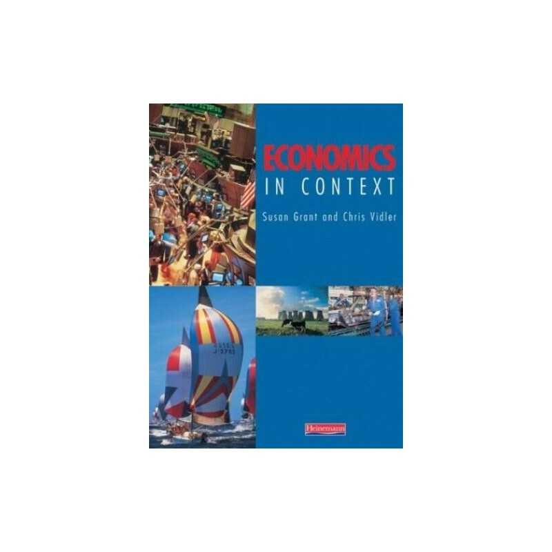 Economics in Context by Vidler, Mr Chris Hardback Book
