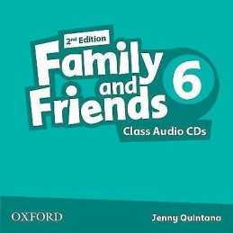 Family and Friends: Level 6: Class Audio CDs - 9780194808279