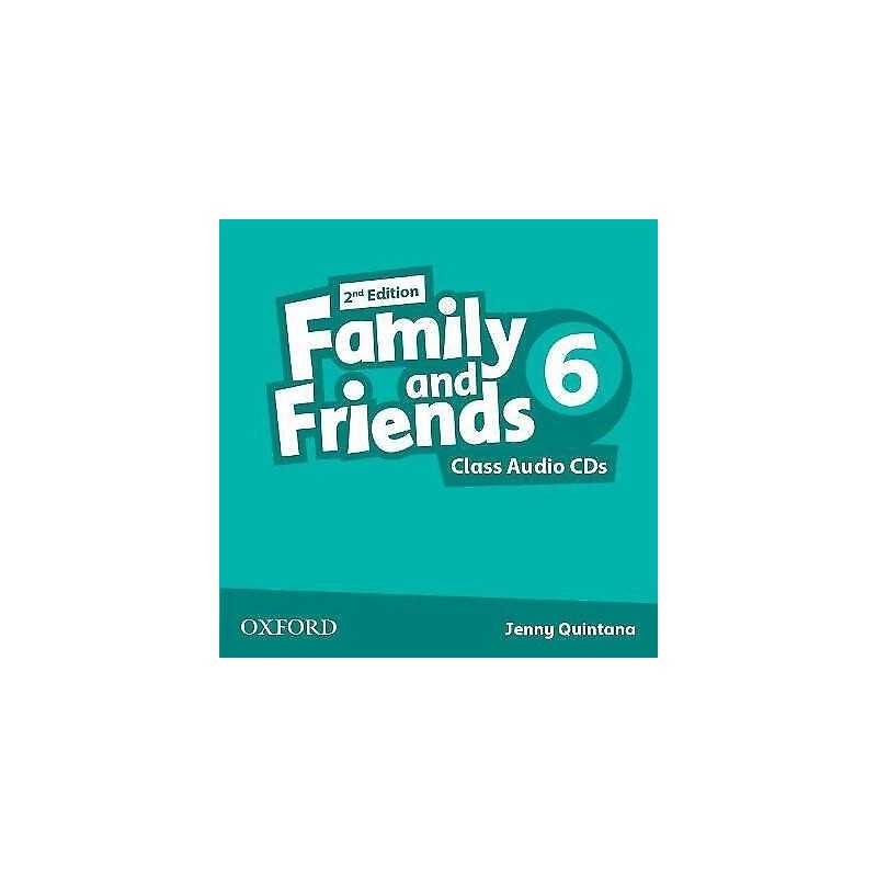 Family and Friends: Level 6: Class Audio CDs - 9780194808279