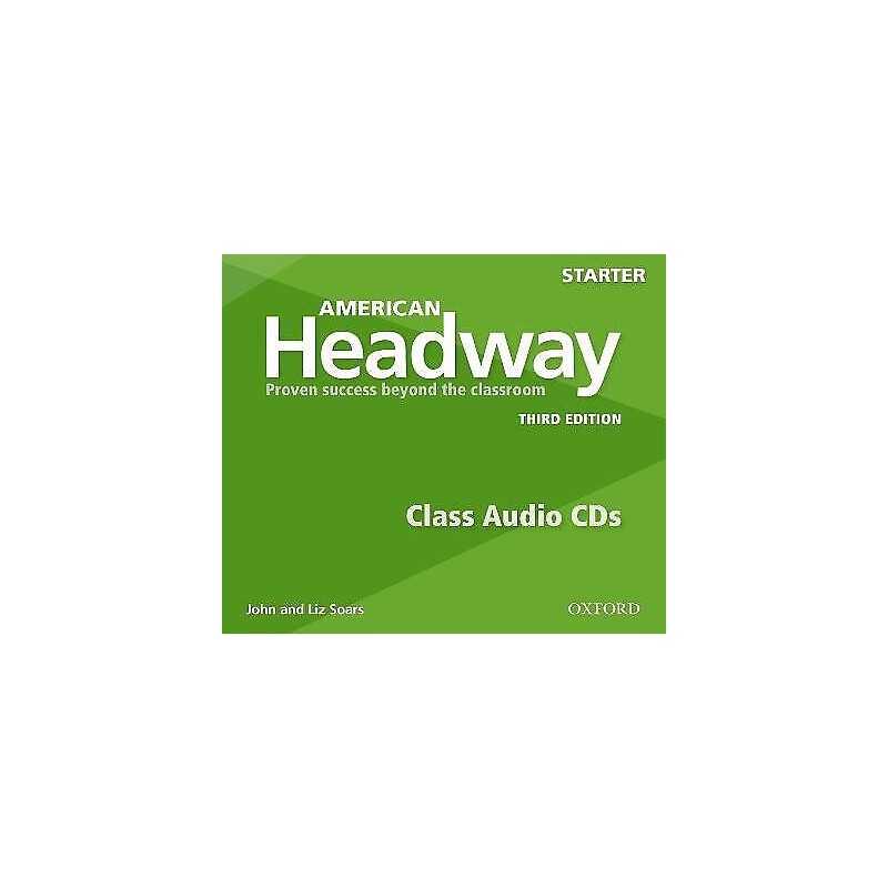 American Headway: Starter: Class Audio CDs - 9780194725583