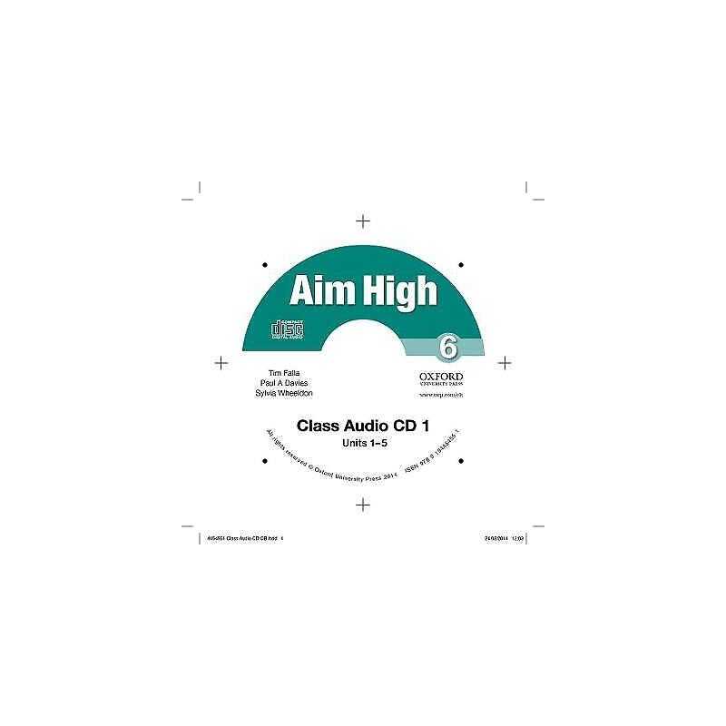 Aim High: Level 6: Class Audio CD (3 Discs) - 9780194454551