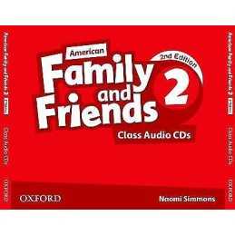 American Family and Friends: Level Two: Class Audio CDs - 9780194816168