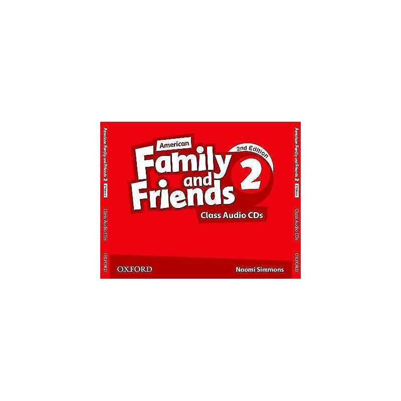 American Family and Friends: Level Two: Class Audio CDs - 9780194816168