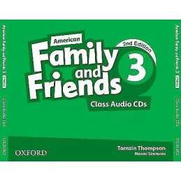 American Family and Friends: Level Three: Class Audio CDs - 9780194816366