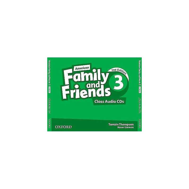 American Family and Friends: Level Three: Class Audio CDs - 9780194816366