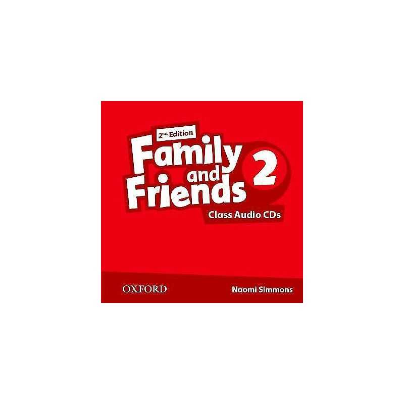 Family and Friends: Level 2: Class Audio CDs - 9780194808231