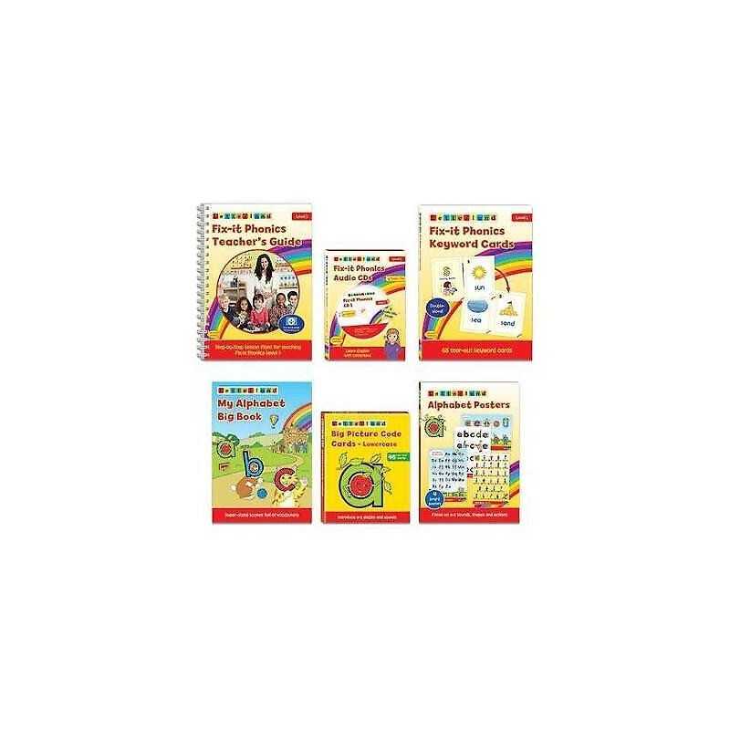 Fix-it Phonics - Level 1 - Teachers Pack (2nd Edition) - 9781782483809