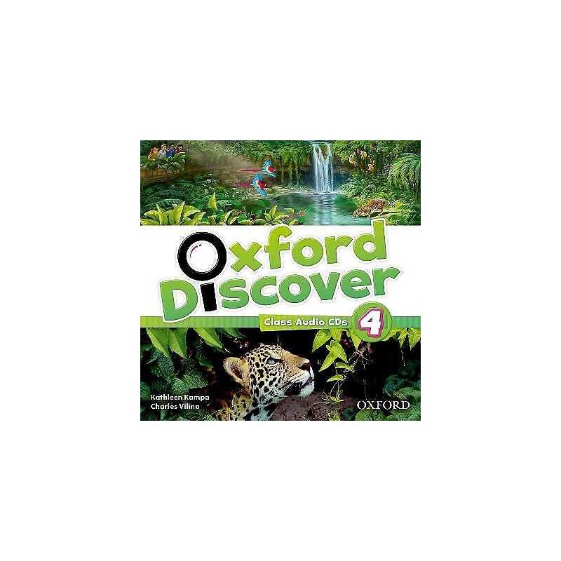 Oxford Discover: 4: Class Audio CDs - 9780194279024