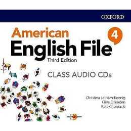 American English File: Level 4: Class Audio CDs - 9780194906784