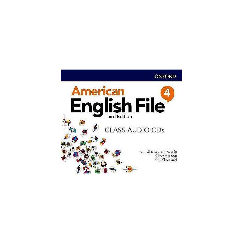 American English File: Level 4: Class Audio CDs - 9780194906784