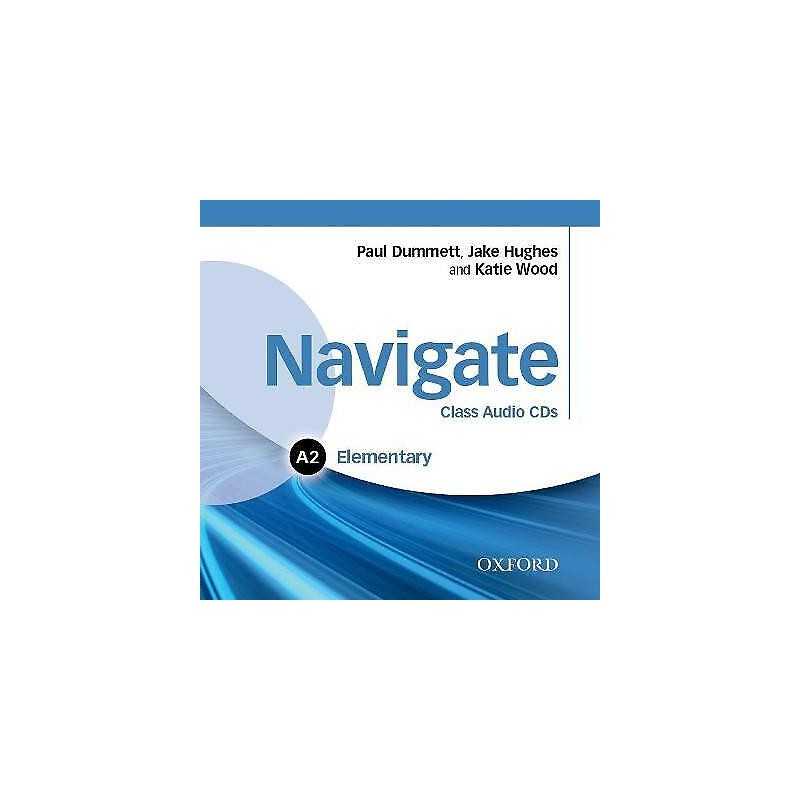 Navigate: Elementary A2: Class Audio CDs - 9780194565288