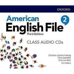 American English File: Level 2: Class Audio CDs - 9780194906326