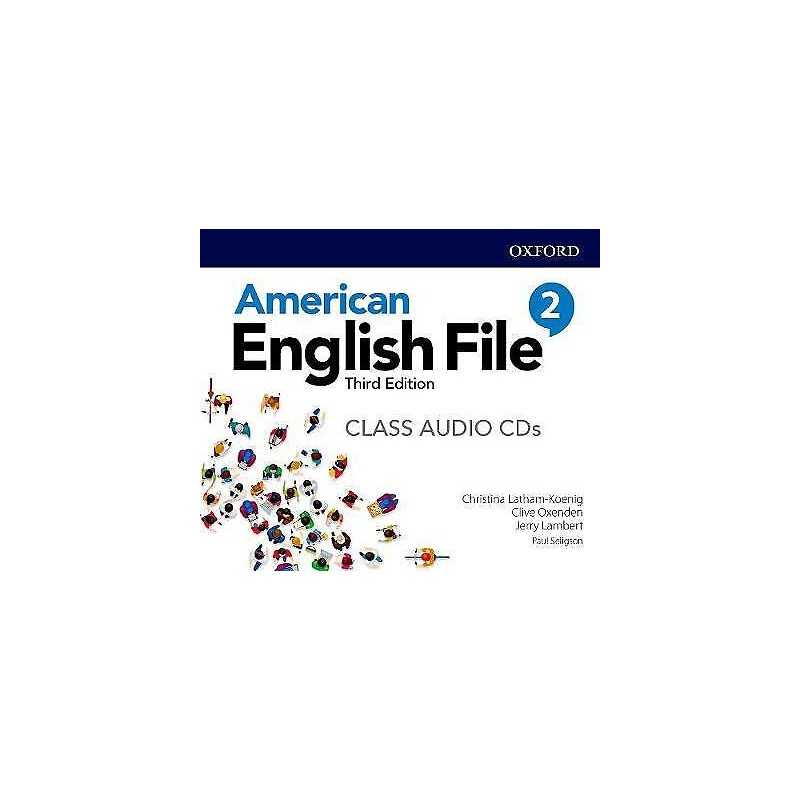 American English File: Level 2: Class Audio CDs - 9780194906326