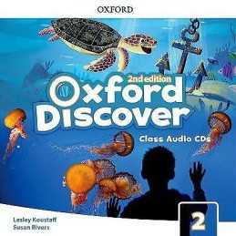 Oxford Discover: Level 2: Class Audio CDs - 9780194053136