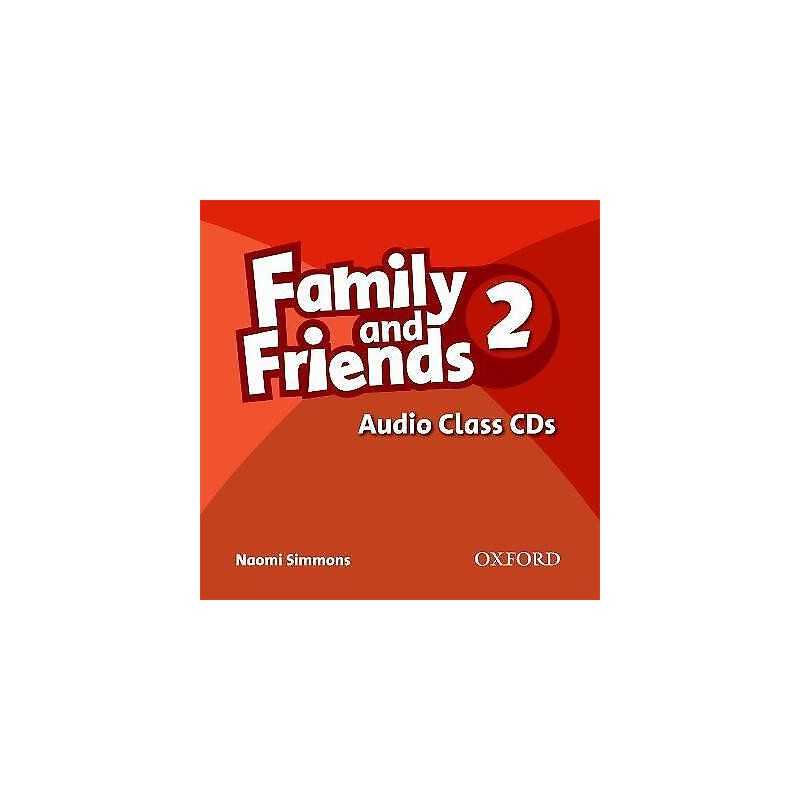 Family and Friends: 2: Class Audio CDs - 9780194812177