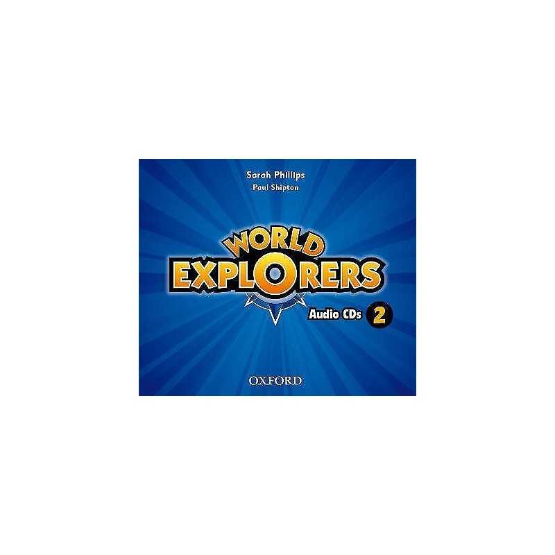 World Explorers: Level 2: Class Audio CDs - 9780194027762