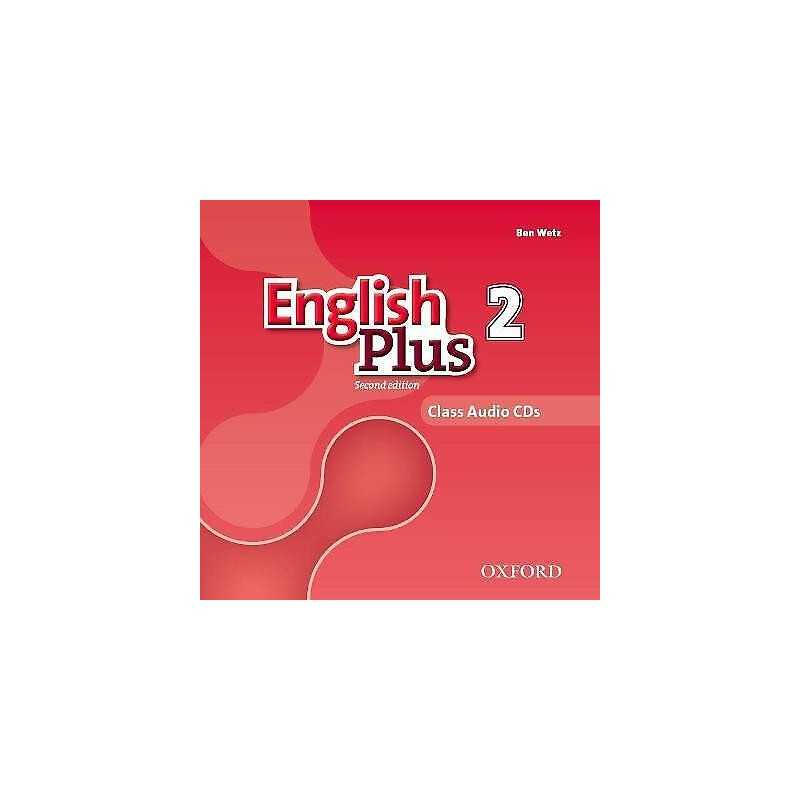 English Plus: Level 2: Class Audio CDs - 9780194201858
