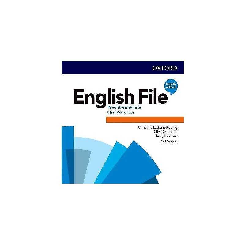 English File: Pre-Intermediate: Class Audio CDs - 9780194036290