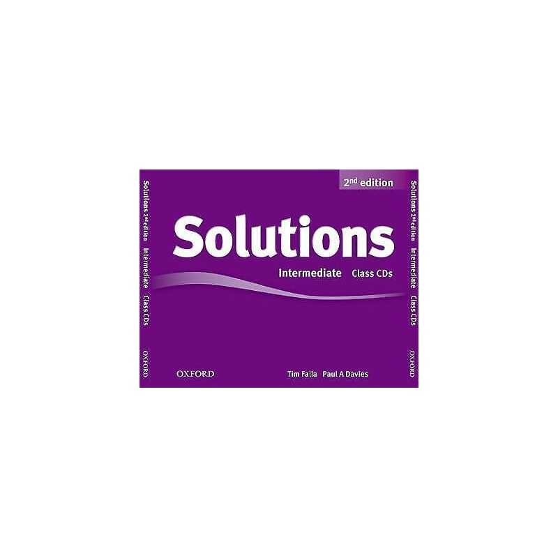 Solutions: Intermediate: Class Audio CDs (3 Discs) - 9780194554251