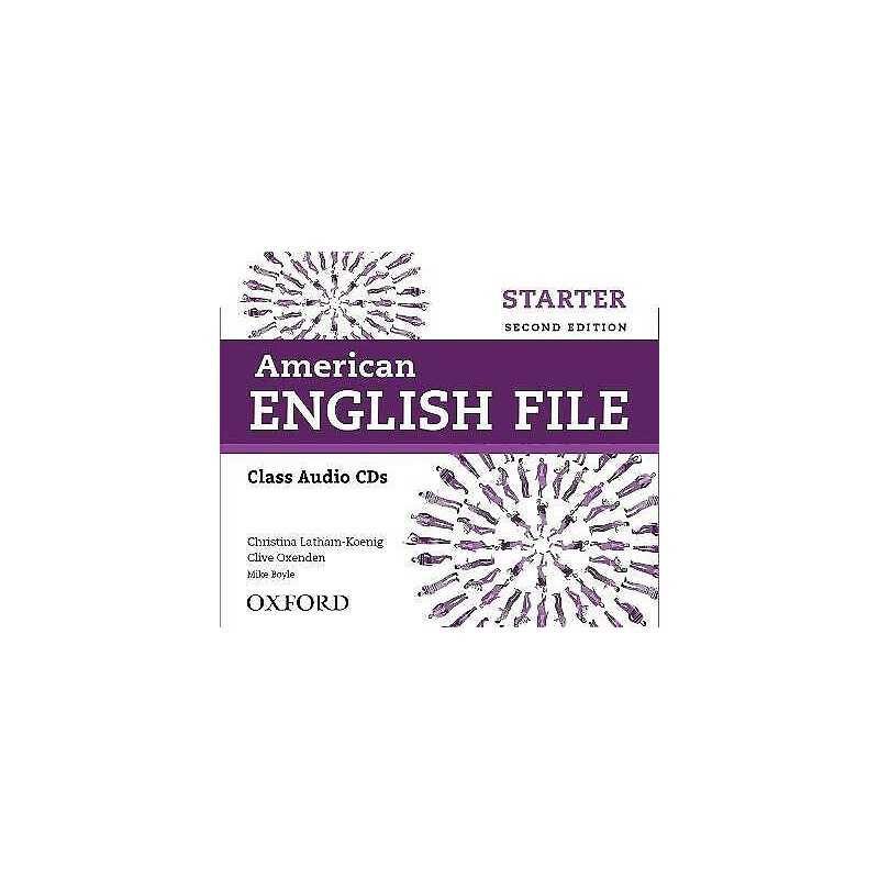 American English File: Starter: Class Audio CDs - 9780194775601