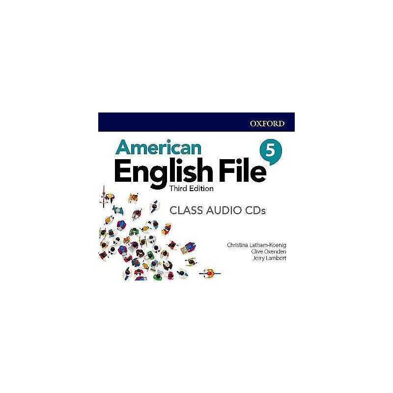 American English File: Level 5: Class Audio CDs - 9780194907019
