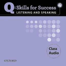 Q: Skills for Success Listening and Speaking: 4: Class CD - 9780194756082