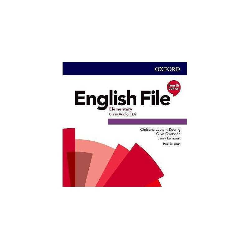 English File: Elementary: Class Audio CDs - 9780194031356