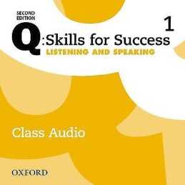 Q: Skills for Success: Level 1: Listening & Speaking Class Au... - 9780194818698