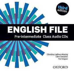 English File third edition: Pre-intermediate: Class Audio CDs - 9780194598590
