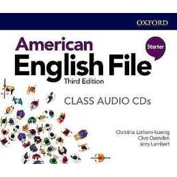 American English File: Starter: Class Audio CDs - 9780194905886