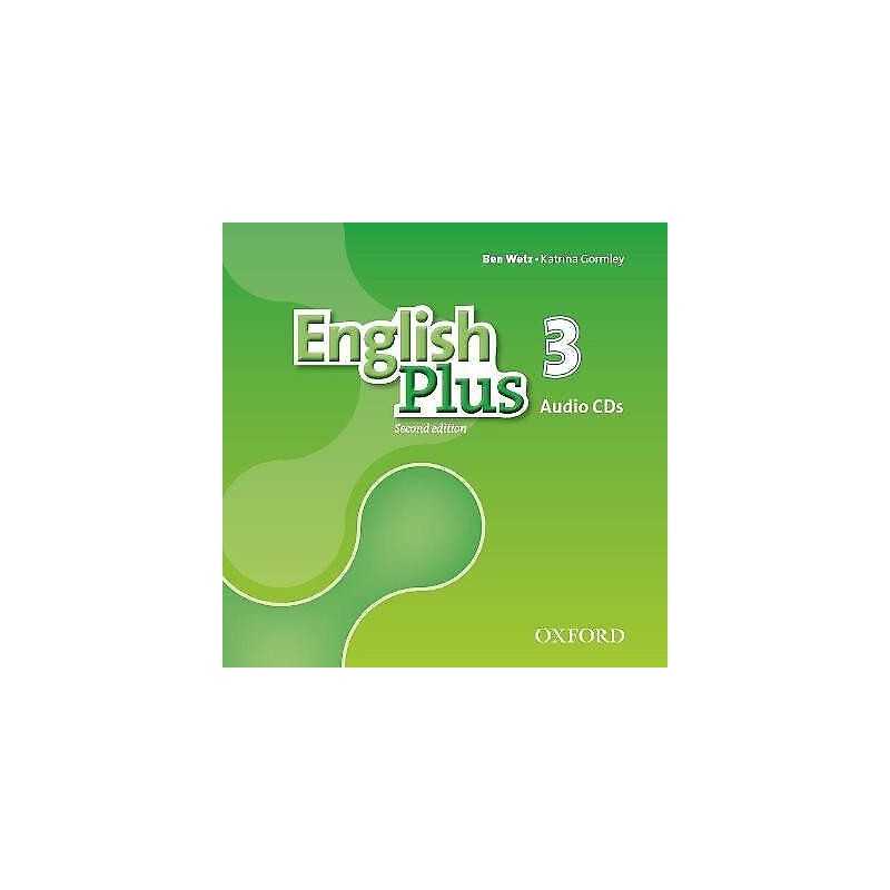 English Plus: Level 3: Class Audio CDs - 9780194201865
