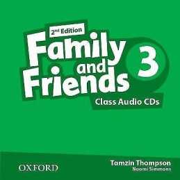 Family and Friends: Level 3: Class Audio CDs - 9780194808248