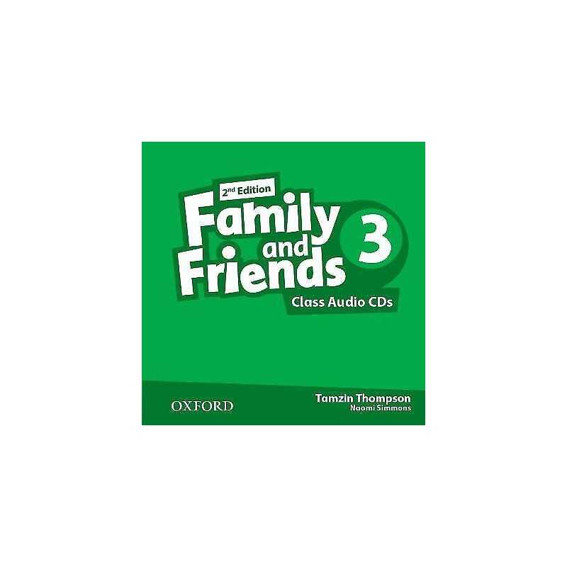 Family and Friends: Level 3: Class Audio CDs - 9780194808248