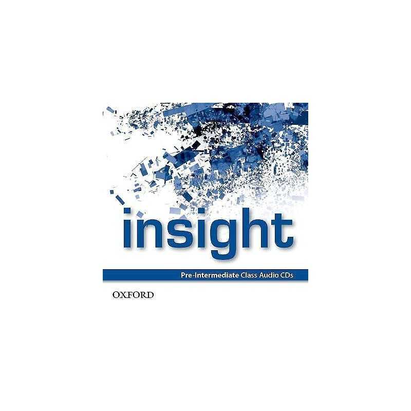 insight: Pre-Intermediate: Class CD (2 Discs) - 9780194010979