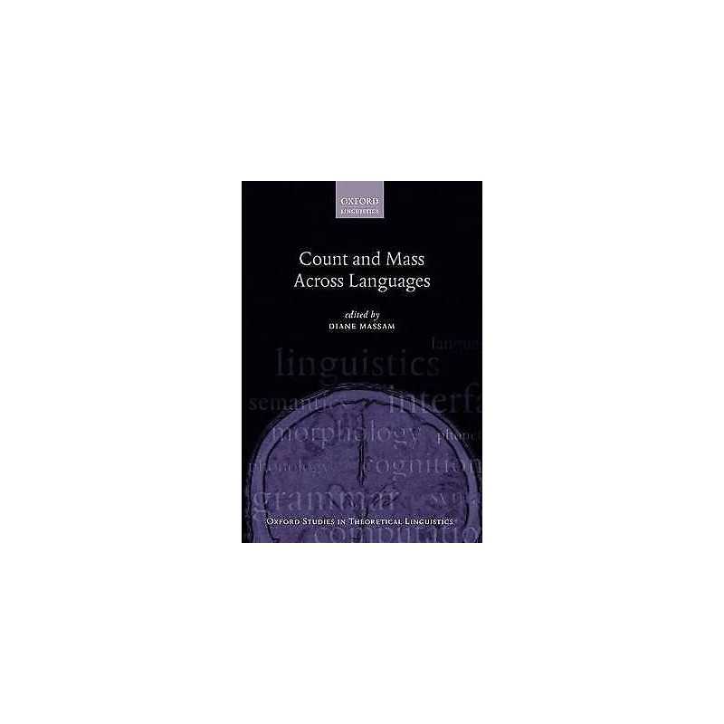 Count and Mass Across Languages - 9780199654277
