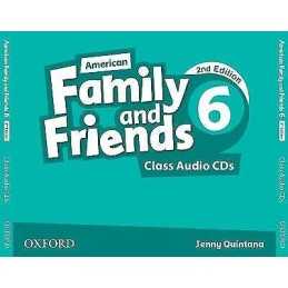 American Family and Friends: Level Six: Class Audio CDs - 9780194816915