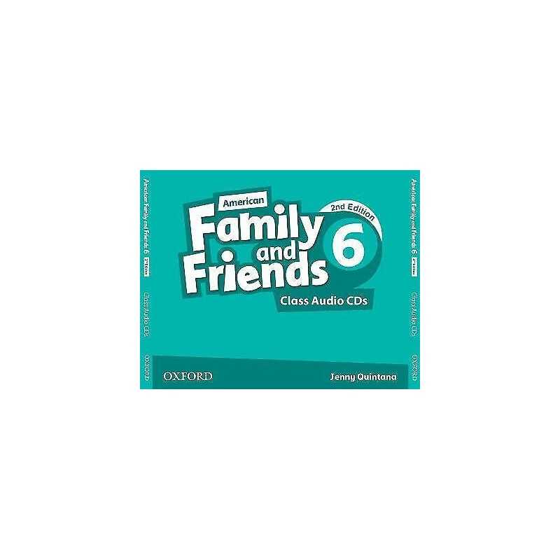 American Family and Friends: Level Six: Class Audio CDs - 9780194816915