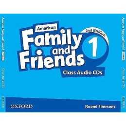 American Family and Friends: Level One: Class Audio CDs - 9780194815963