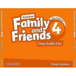 American Family and Friends: Level Four: Class Audio CDs - 9780194816557