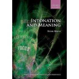 Intonation and Meaning - 9780199226269