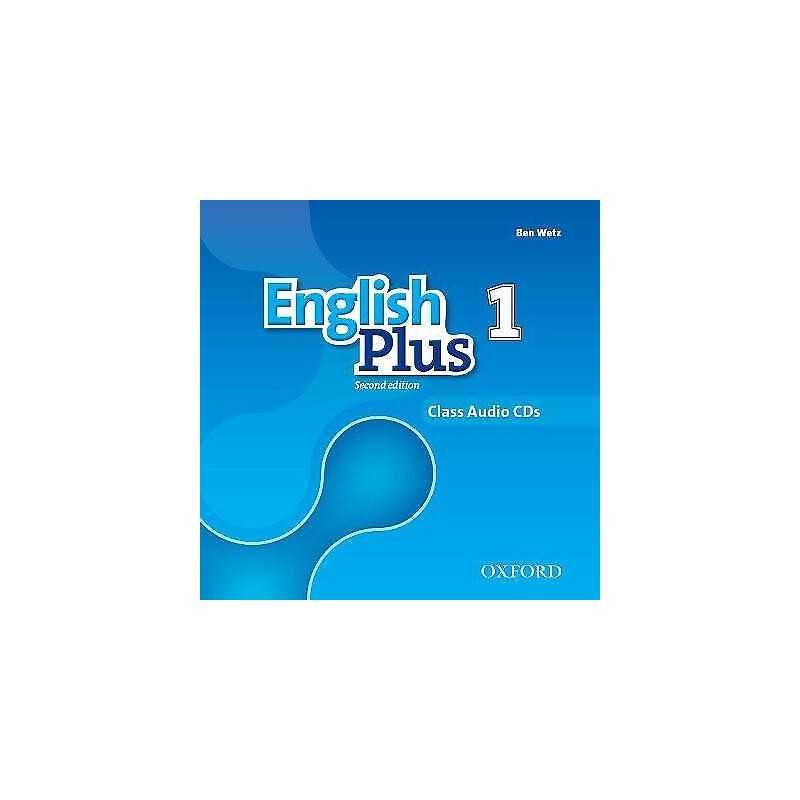 English Plus: Level 1: Class Audio CDs - 9780194201841
