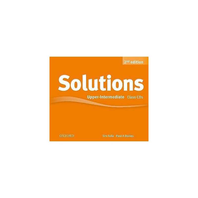 Solutions: Upper-Intermediate: Class Audio CDs (3 Discs) - 9780194554268