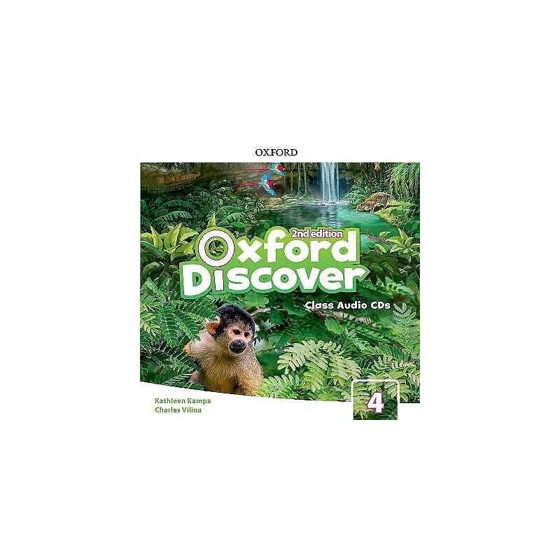 Oxford Discover: Level 4: Class Audio CDs - 9780194053174
