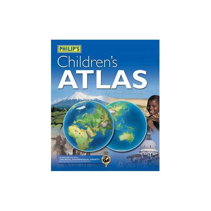 Philips Childrens Atlas: 12th Edition (revised) (W... by Wright, Jill Hardback
