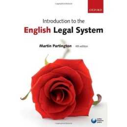 Introduction to the English Legal System by Partington, Martin Paperback Book